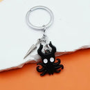 Hollow Knight Shadow Metal Keychain