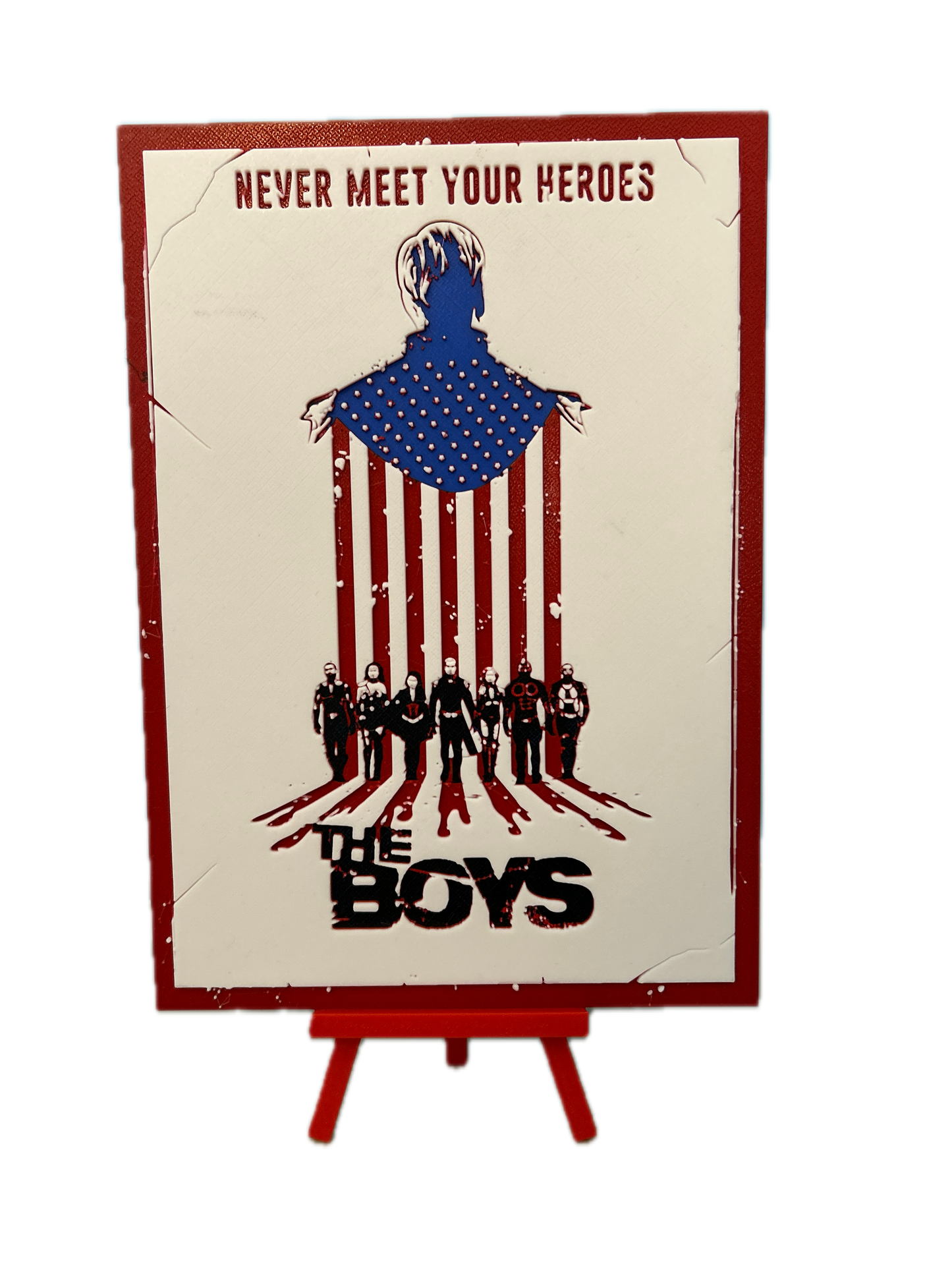 The Boys μεγάλο 3D καδράκι - Never Meet Your Heroes