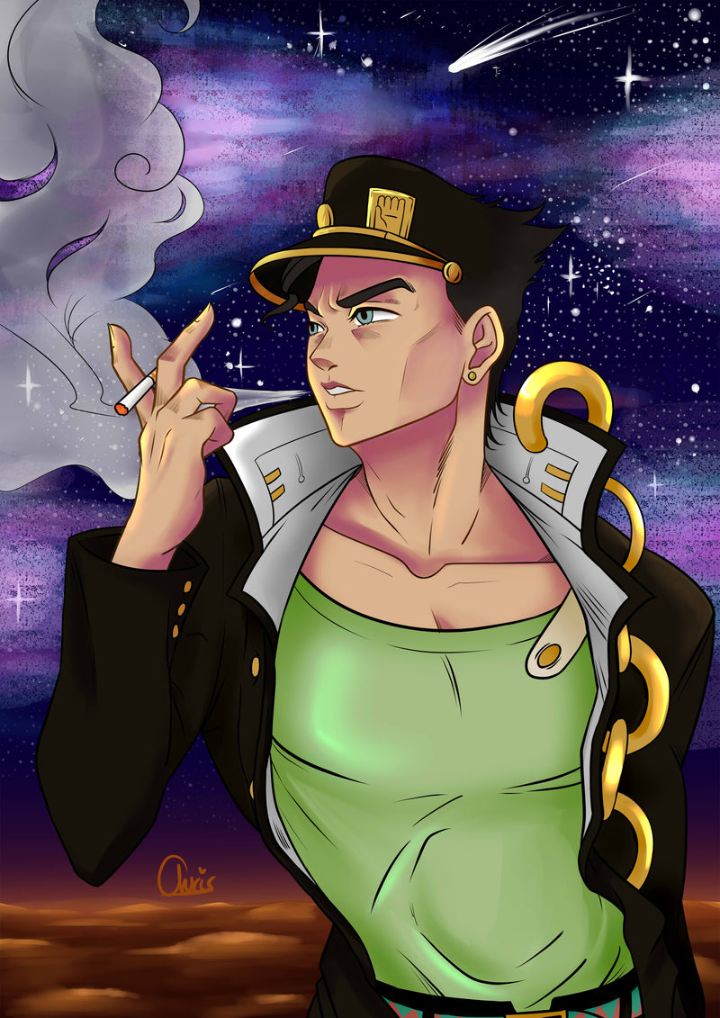 Jojo's Bizzare Adventures - Jotaro Kujo Αφίσα