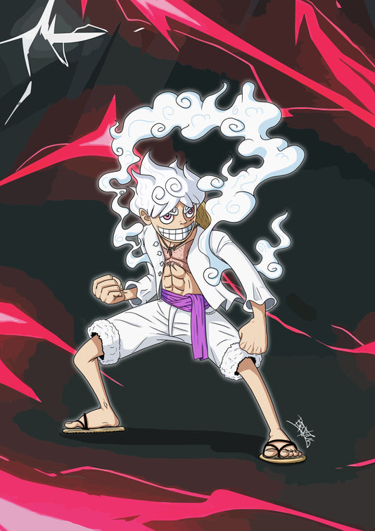 Αφίσα One Piece - Luffy Gear 5