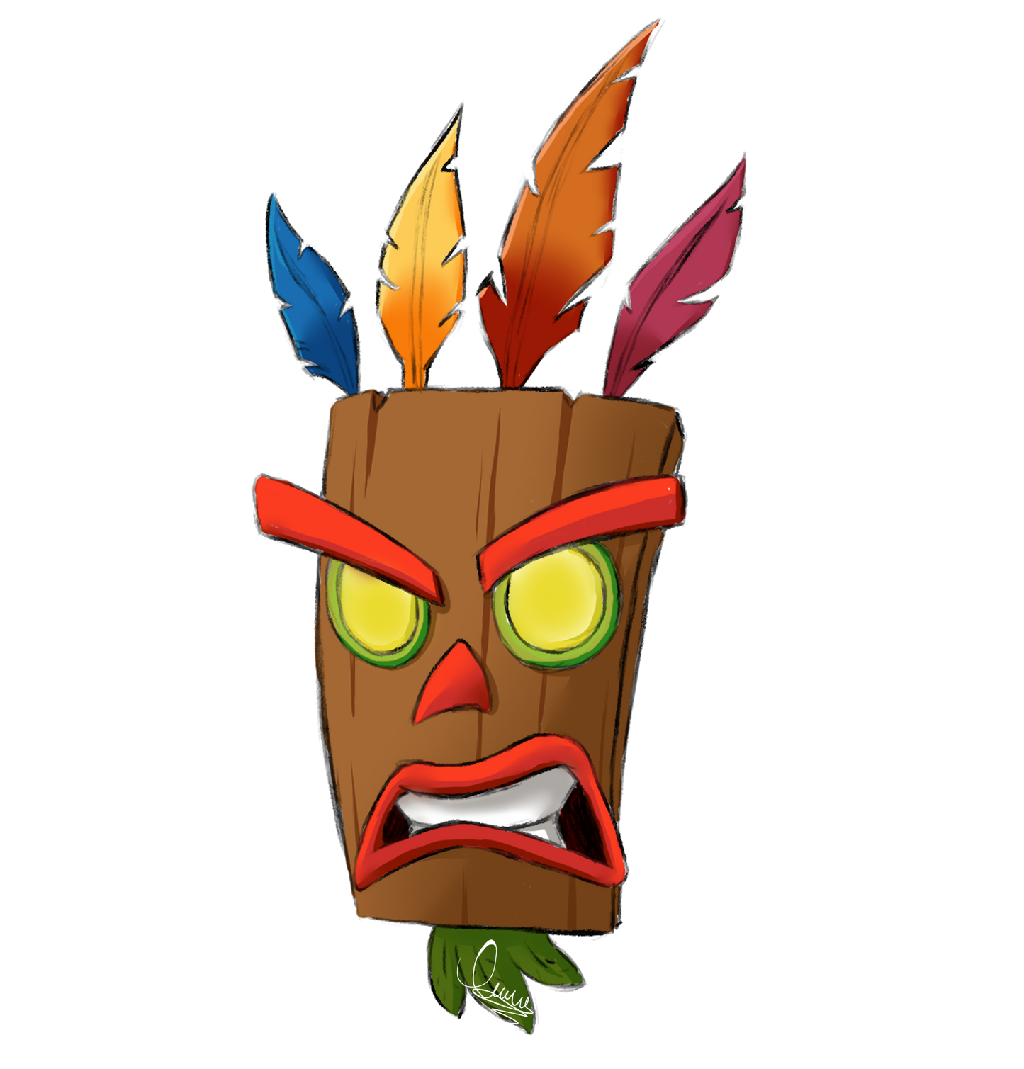 Σετ αυτοκόλλητα Crash Bandicoot