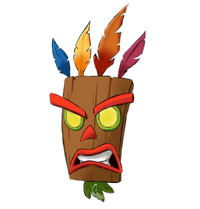 Σετ αυτοκόλλητα Crash Bandicoot