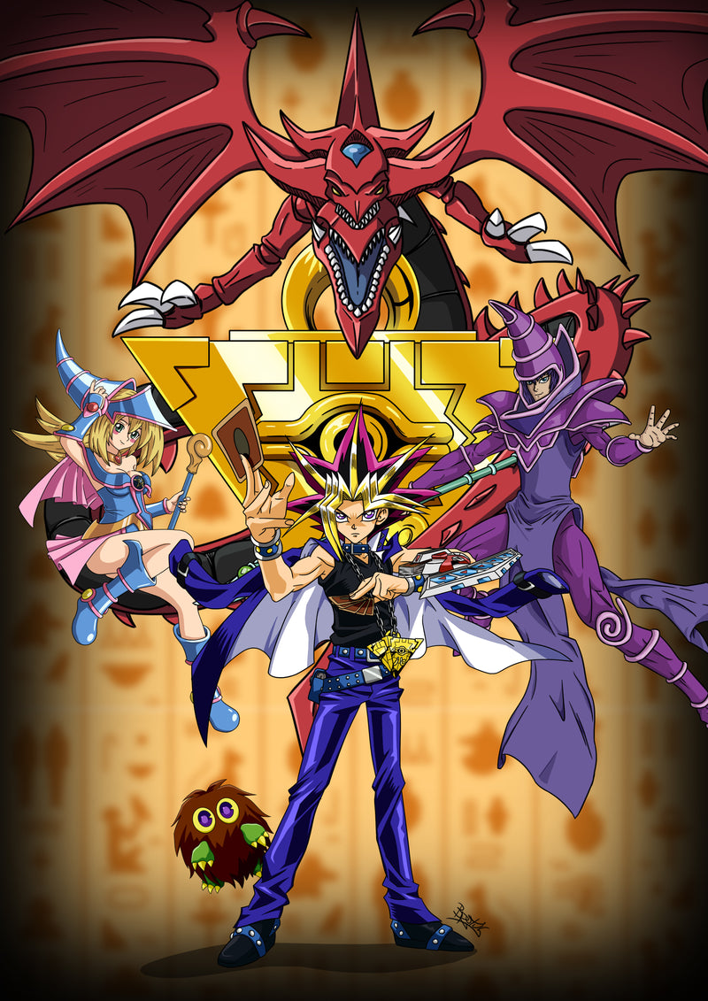 Αφίσα επετειακή για 25 χρόνια Yu-Gi-Oh!