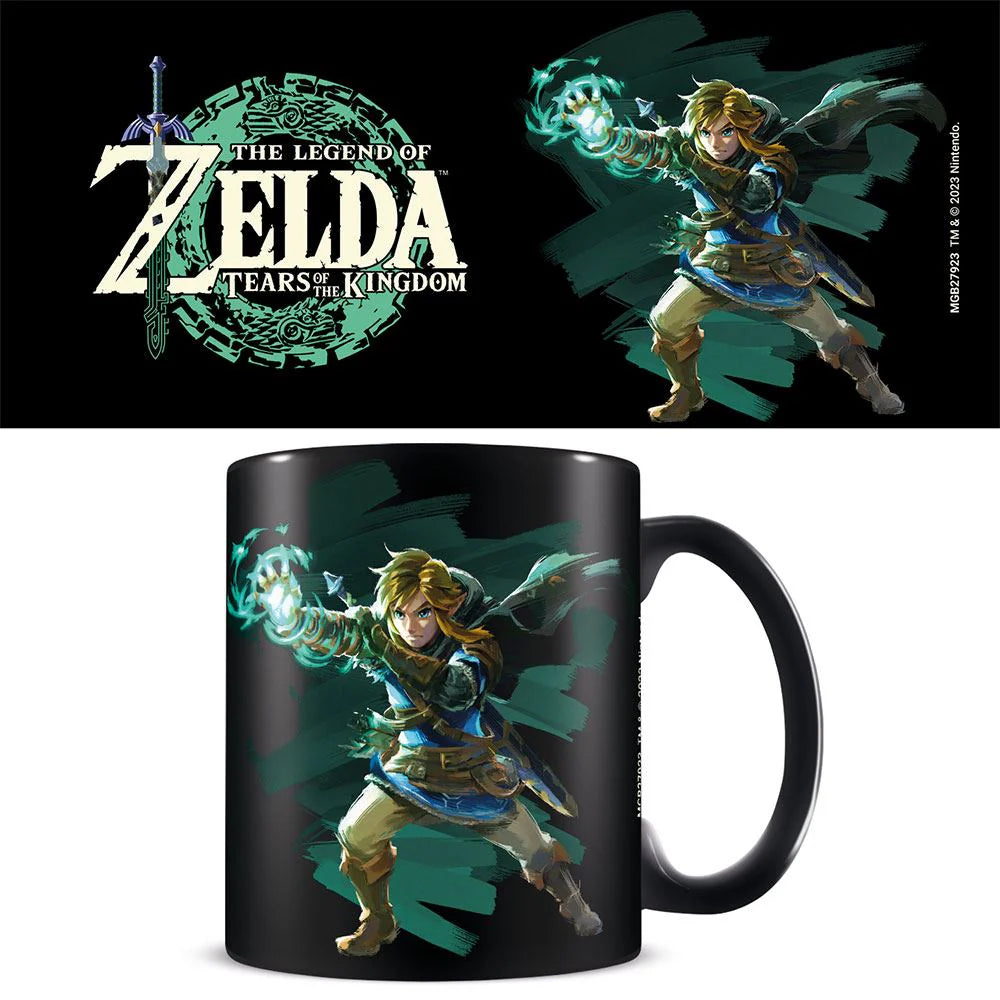 The Legend Of Zelda: Tears Of The Kingdom (Sacred Power) 11Oz/315Ml Μαύρη Κούπα