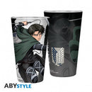 ATTACK ON TITAN - Large Glass - 400ml - Levi