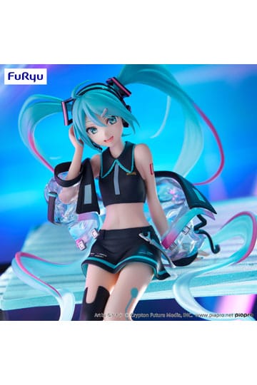 Hatsune Miku Noodle Stopper PVC Statue Neon Cyber 16 cm