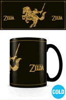 Legend of Zelda Tasse mit Thermoeffekt Map