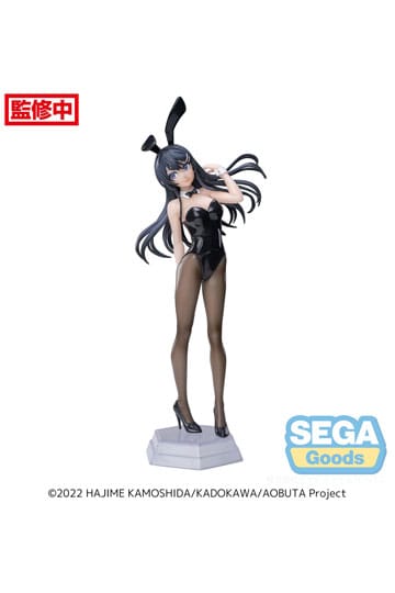 Rascal Does Not Dream of Bunny Girl Senpai PVC Statue Desktop x Decorate Collections Mai Sakurajima 17 cm