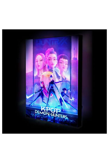 KPop Demon Hunters Canvas Print with light