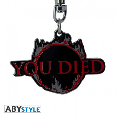 Dark Souls: Μεταλλικό Μπρελόκ "You Died"