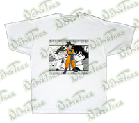 NekoTees - Λευκό μπλουζάκι Dragon Ball - Goku