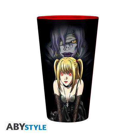 DEATH NOTE - Large Glass - 400ml - Light & Misa
