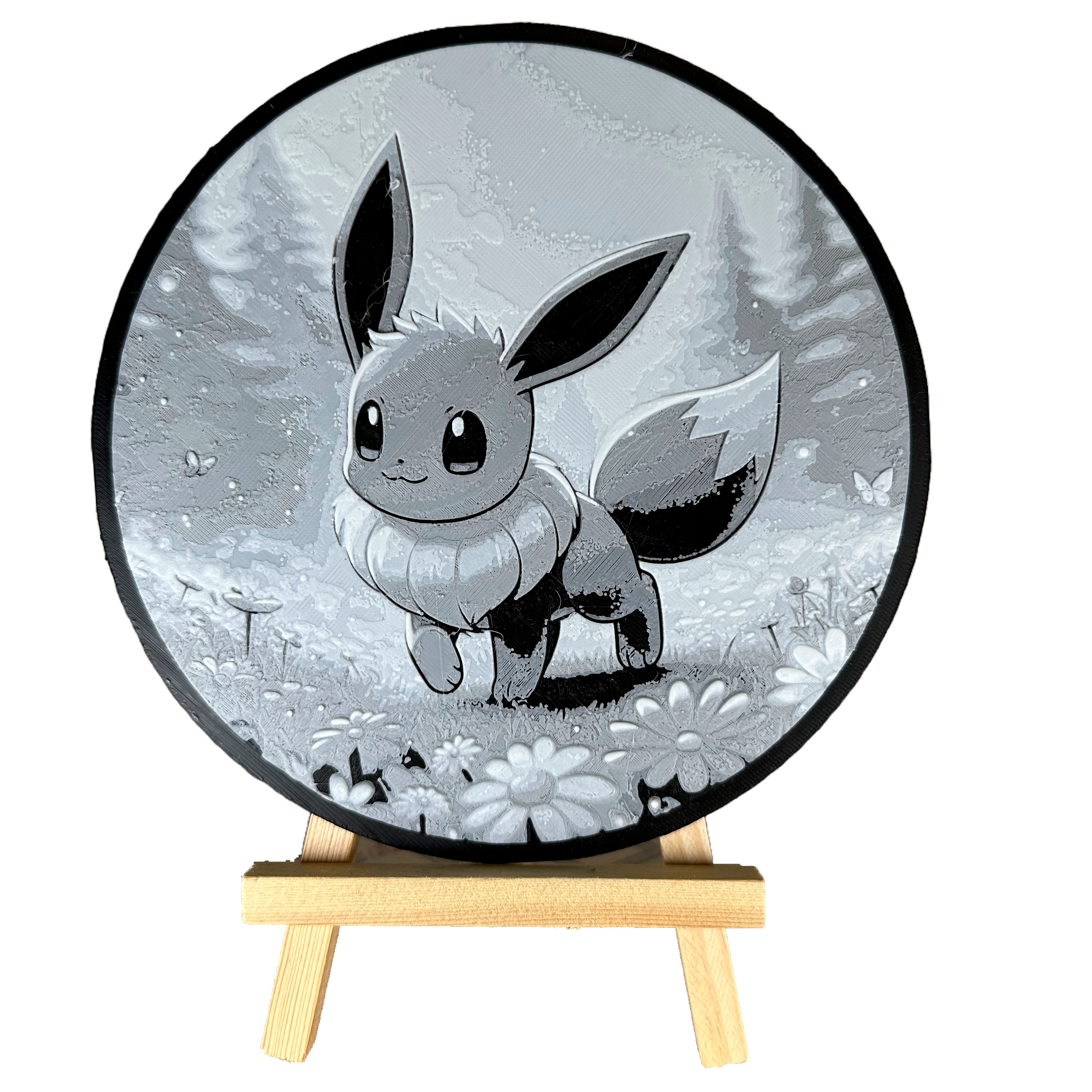 3D εκτύπωση καδράκι με βάση pokemon Eevee