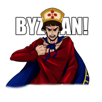 Greek TV X Anime JoJo Style Κωνσταντίνου και Ελένης