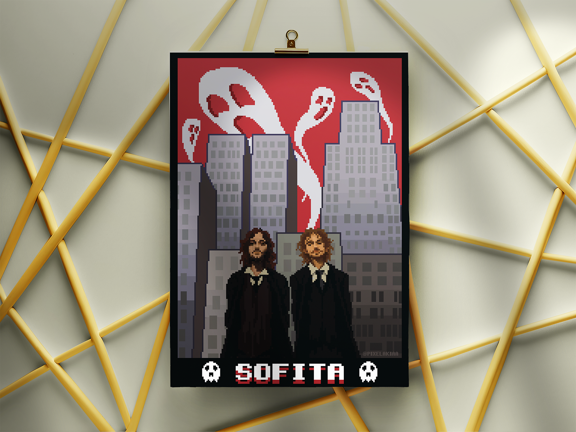 Sofita Pixel Poster Series 1