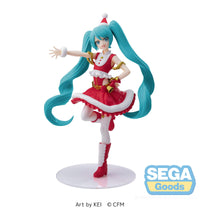 Hatsune Miku Luminasta PVC Statue Hatsune Miku Christmas 2023 20 cm