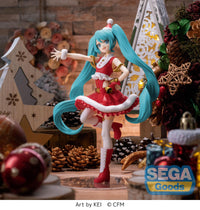 Hatsune Miku Luminasta PVC Statue Hatsune Miku Christmas 2023 20 cm