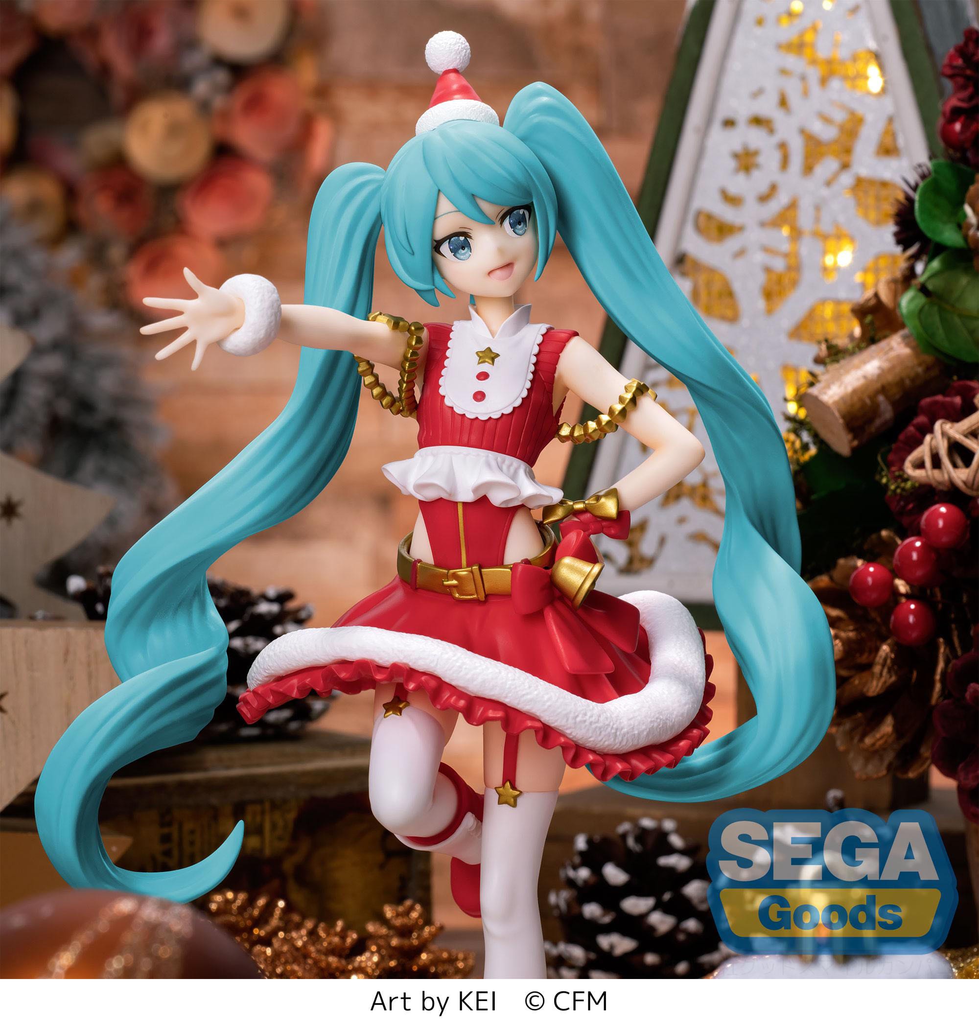 Hatsune Miku Luminasta PVC Statue Hatsune Miku Christmas 2023 20 cm