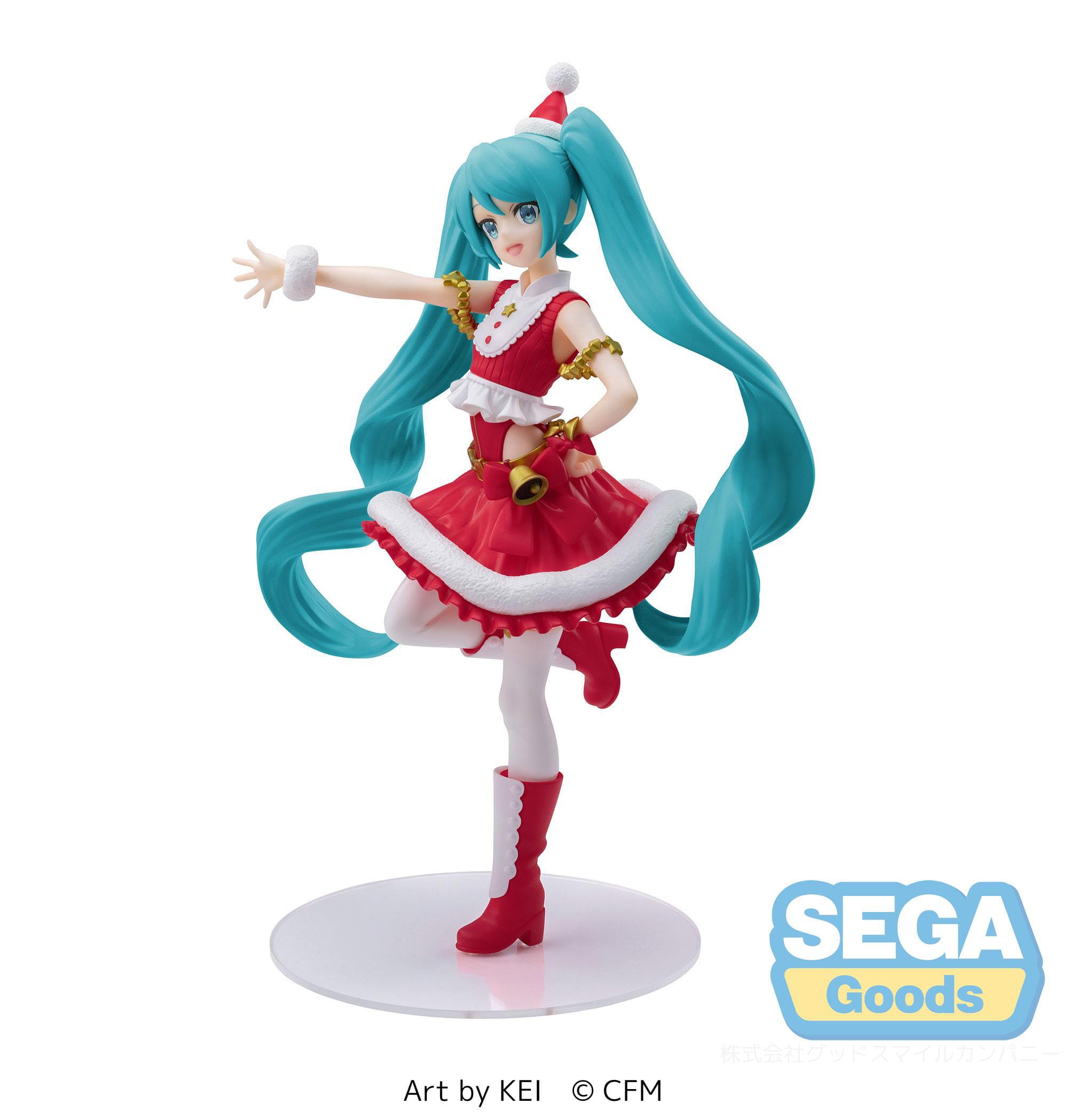 Hatsune Miku Luminasta PVC Statue Hatsune Miku Christmas 2023 20 cm