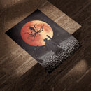 Hunter at the Red Moon | pixelakiaa (A3)