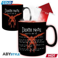 DEATH NOTE - Κούπα αλλαγής χρώματος - 460 ml - Kira & Ryuk