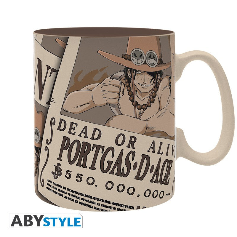 ONE PIECE - Κούπα - 460ml - Wanted Ace