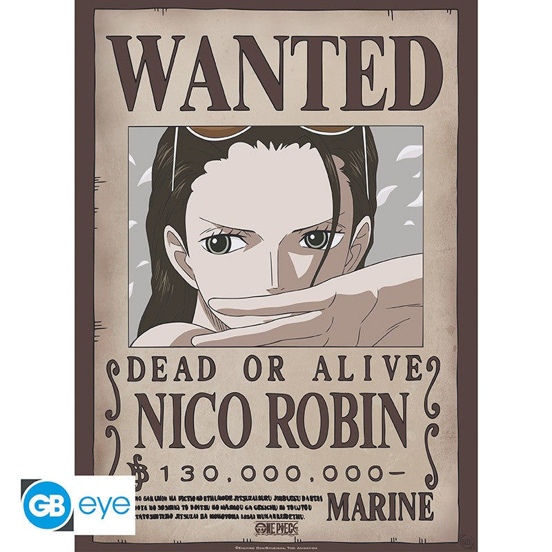 ONE PIECE - Poster Chibi 52x38 - Wanted Nico Robin