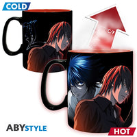 DEATH NOTE - Κούπα αλλαγής χρώματος - 460 ml - Kira & Ryuk