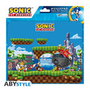 SONIC - Μαλακό mousepad - Sonic, Tails & Doctor Robotnik