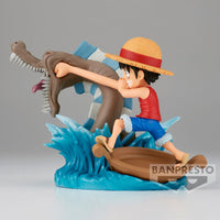 One Piece Log Stories Monkey D Luffy vs Local Sea figure 7cm