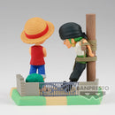 One Piece Log Stories Monkey D Luffy & Roronoa Zoro figure 7cm