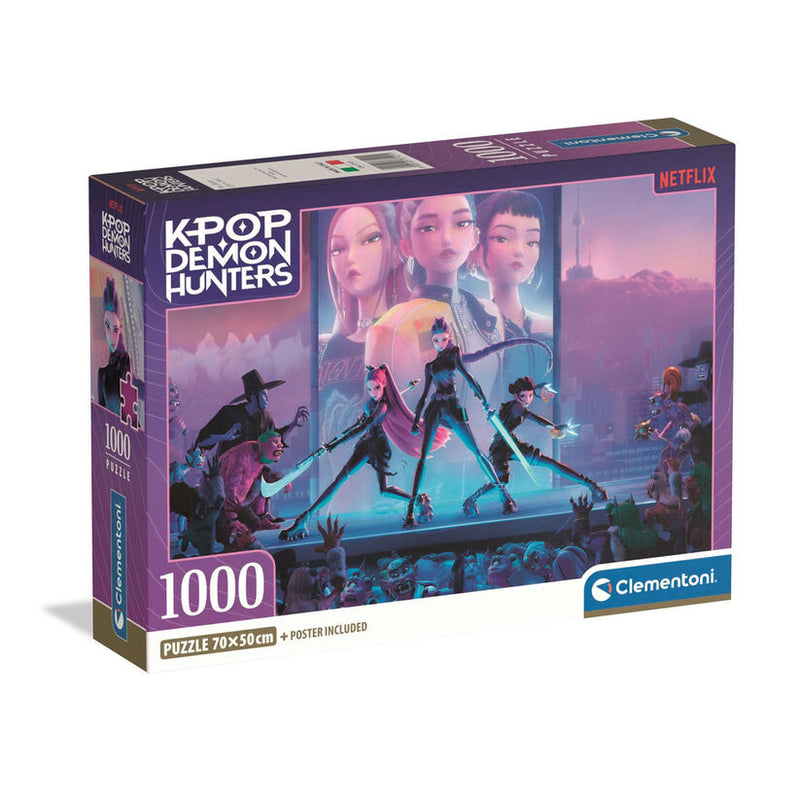Kpop Demon Hunters puzzle 1000pcs