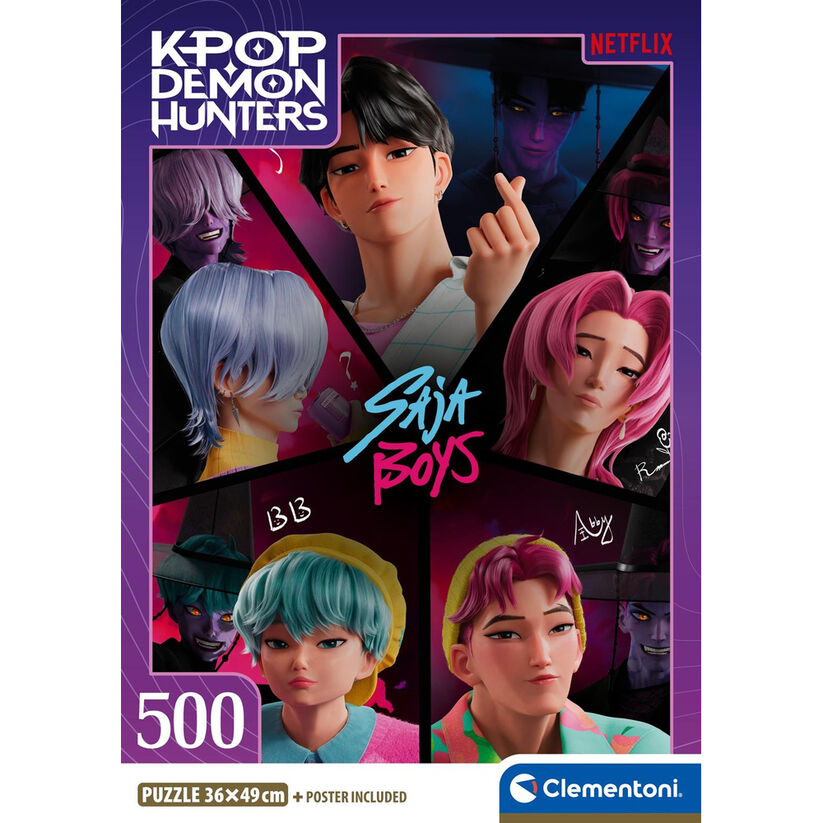 Kpop Demon Hunters puzzle 500pcs