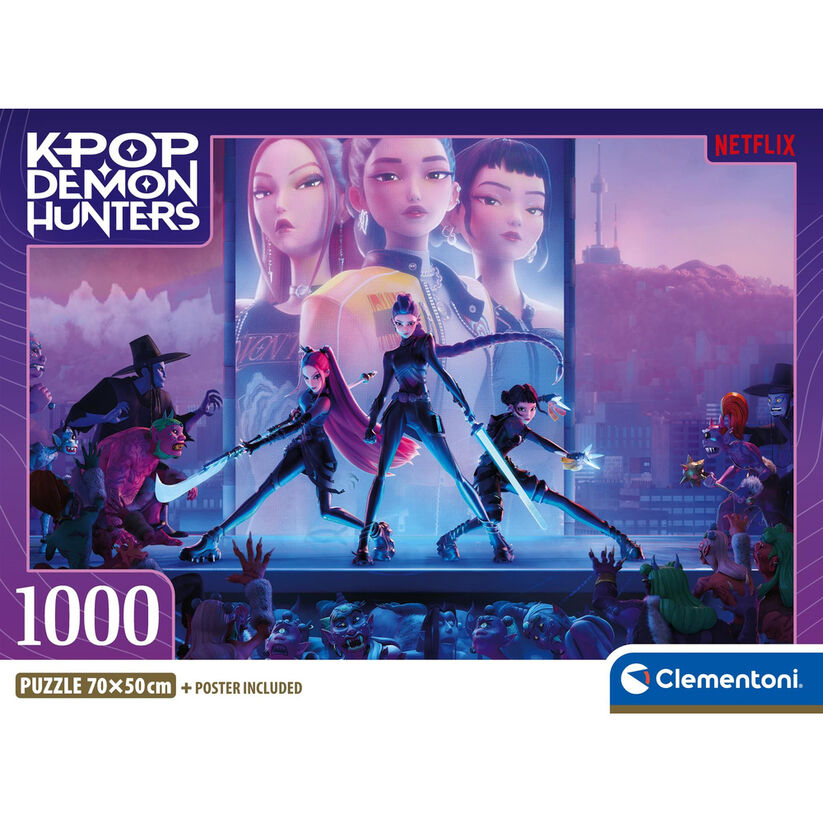 Kpop Demon Hunters puzzle 1000pcs