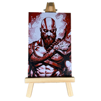 3D Καδράκι με βάση Kratos από το Βιντεοπαιχνίδι God of War