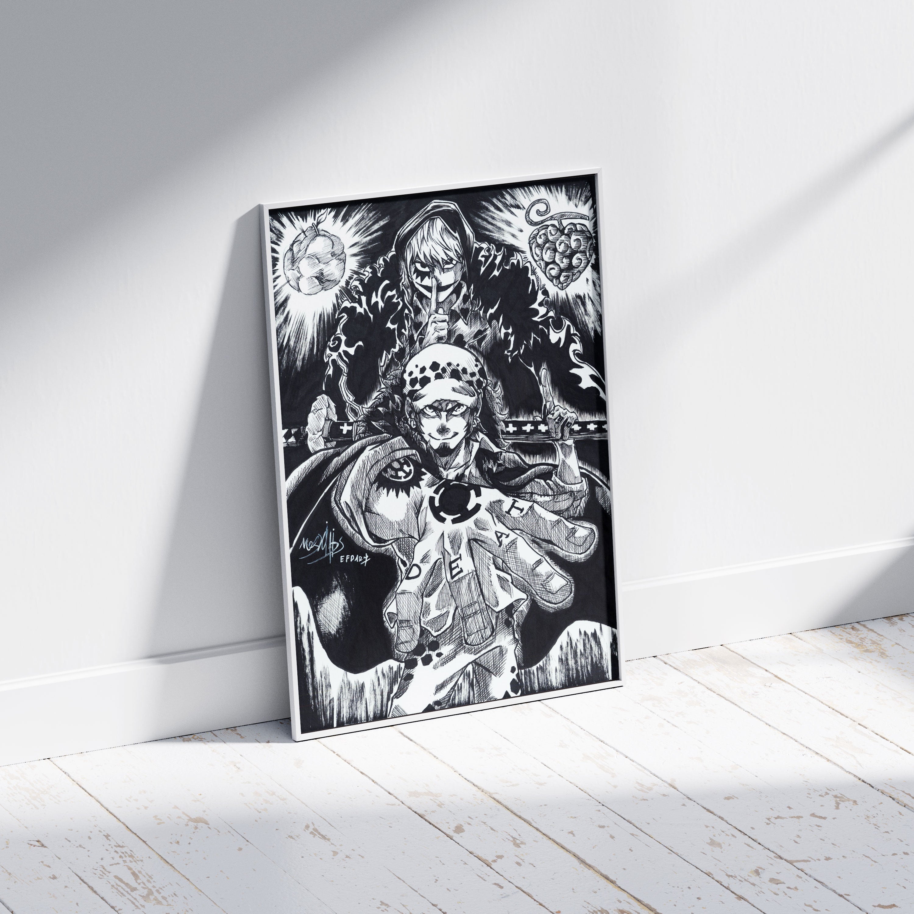 Trafalgar Law – Surgeon of Death | EFDArt (A4)