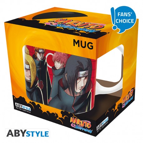 NARUTO SHIPPUDEN - Mug - 320 ml - Artwork Akatsuki