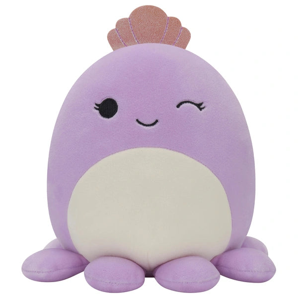 Violet the Octopus with Crown - Squishmallow 20εκ.
