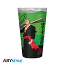 ONE PIECE - Large Glass - 400ml - Zoro