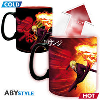 ONE PIECE - Mug Heat Change - 460ml - Zoro & Sanji