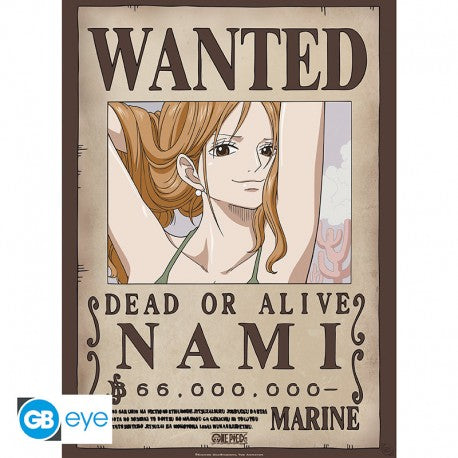ONE PIECE - Poster Chibi 52x38 - Wanted Nami