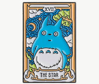 Καρφίτσα “Totoro Tarot - The Star” – Εμπνευσμένη από το Studio Ghibli