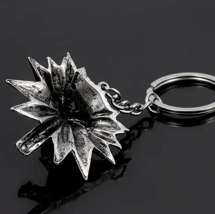 Μπρελόκ The Witcher – Ασημένιο Λύκο του Geralt