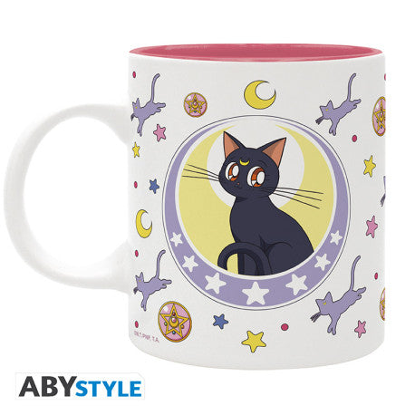 SAILOR MOON - Mug - 320 ml - Sailor Moon & Luna patch