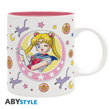 SAILOR MOON - Mug - 320 ml - Sailor Moon & Luna patch