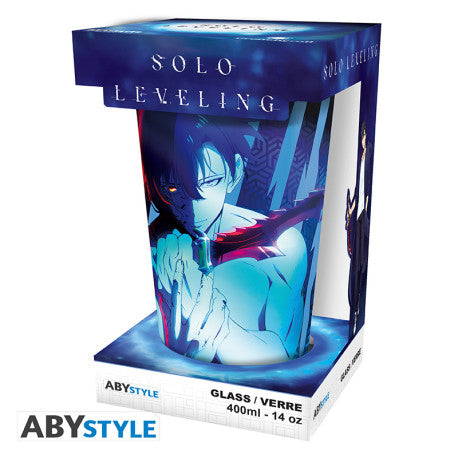 SOLO LEVELING - Premium Large Glass - 400ml - Sung Jinwoo