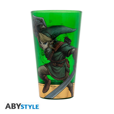 THE LEGEND OF ZELDA - Premium Large Glass - 400ml - Link