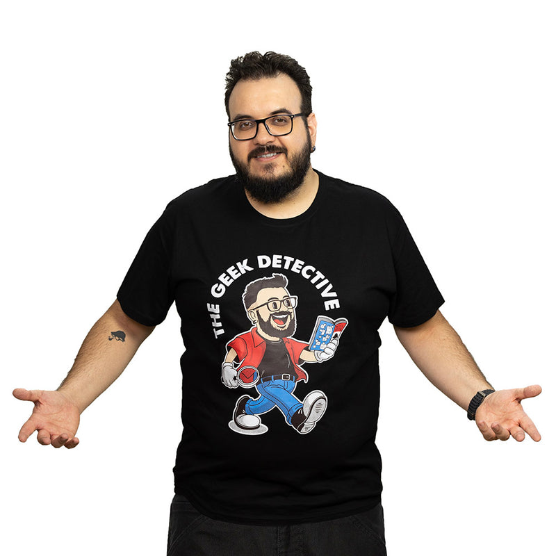 The Geek Detective Retro Style T-Shirt