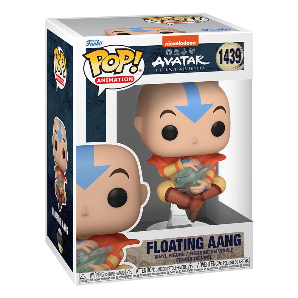 Avatar The Last Airbender POP! Animation Vinyl Figure Aang Floating 9 cm