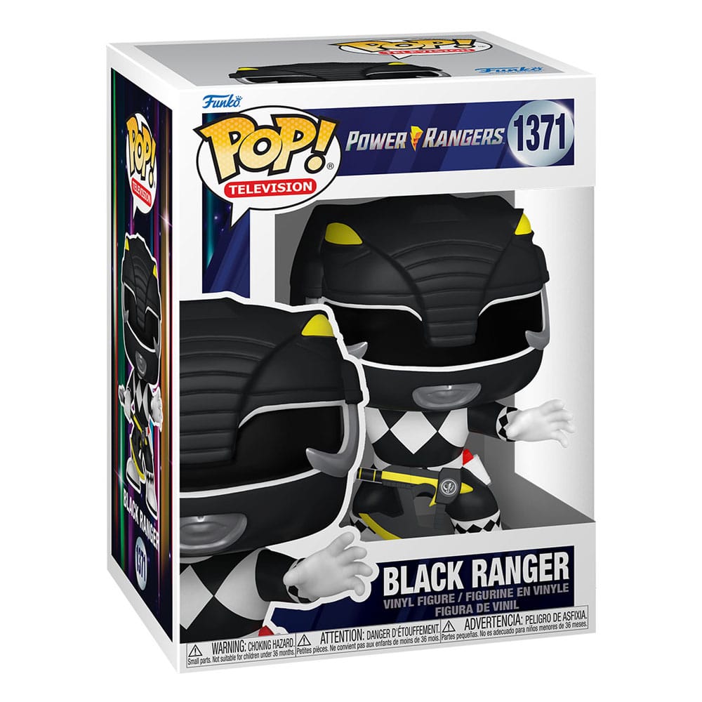 Power Rangers 30th POP! TV Vinyl Figure Black Ranger 9 cm